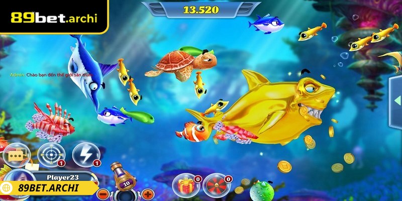 Tìm hiểu nhanh về sảnh bắn cá chúng thần phát tài 89bet