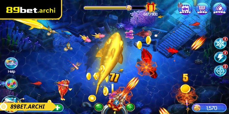 Đánh Cá Vui Vẻ 89BET – Cuộc Săn Kho Báu Giữa Đại Dương 2 Cơ hội trải nghiệm các chế độ đi săn khác nhau