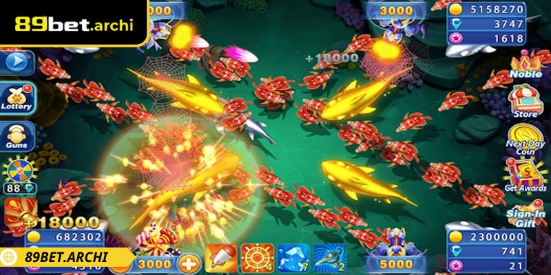 Đánh Cá Vui Vẻ 89BET – Cuộc Săn Kho Báu Giữa Đại Dương 1 Đánh cá vui vẻ 89bet đưa bạn lạc vào đại dương rực rỡ