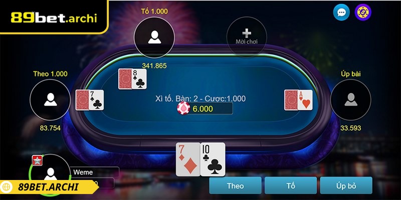 Xì tố 89bet - Đỉnh Cao Chiến Thuật Và Tư Duy Cá Cược 2 Game Xì tố có nhiều điểm hấp dẫn thu hút thành viên tham gia